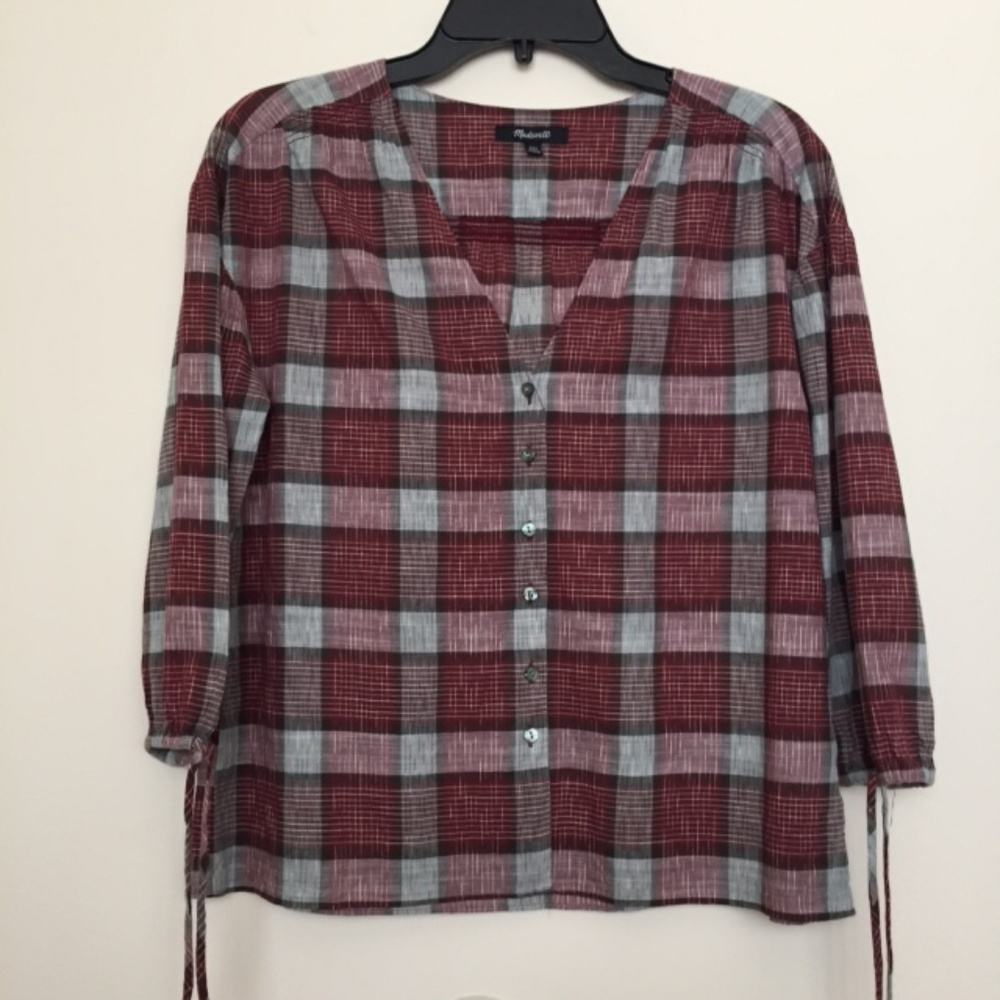 Madewell 3/4 Sleeve Top